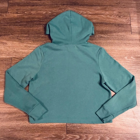 Dickies | Logo Fleece Sweatshirt in Teal Size Medium - Picture 2 of 4
